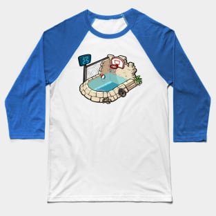 Basket Pool Baseball T-Shirt